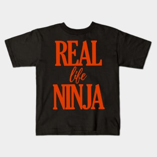 Real Life Ninja Kids T-Shirt